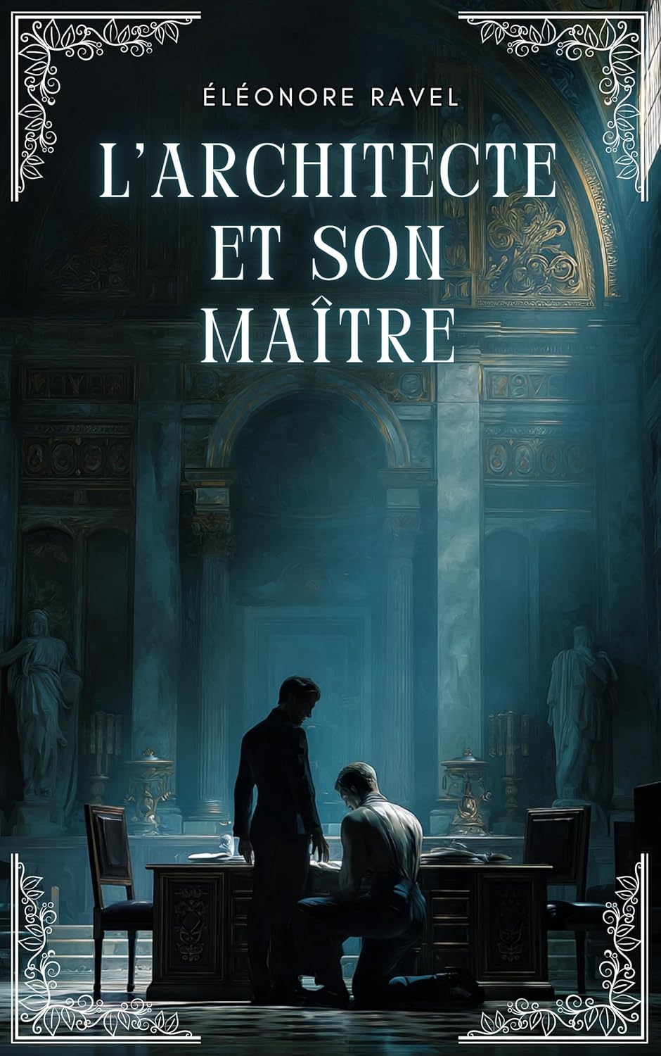 Couverture du roman érotique "L'Architecte et son Maître : Initiation sous la Voûte" par Éléonore Ravel - Livre BDSM disponible sur Amazon